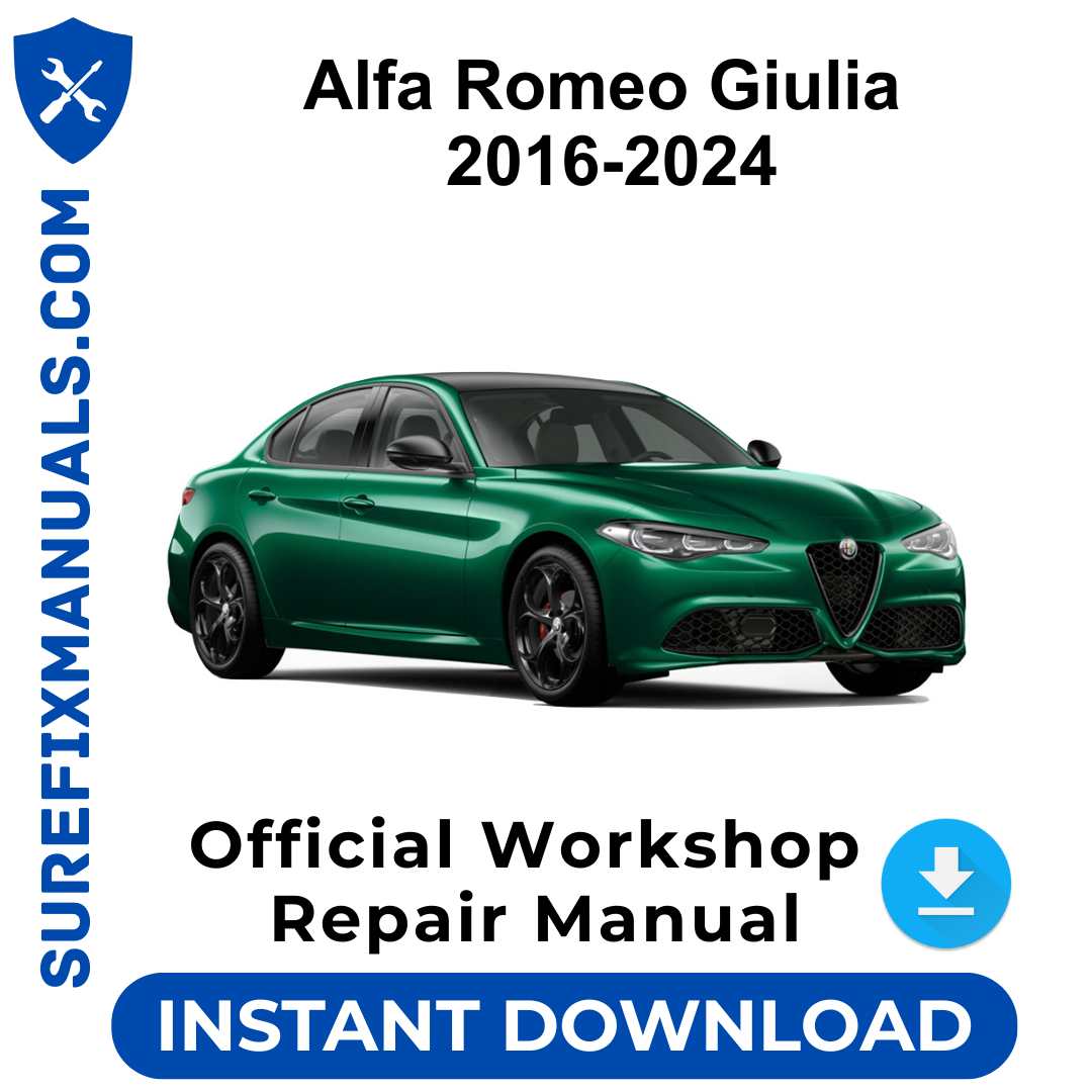 Alfa Romeo Giulia 2016-2024 Official Workshop Repair Manual