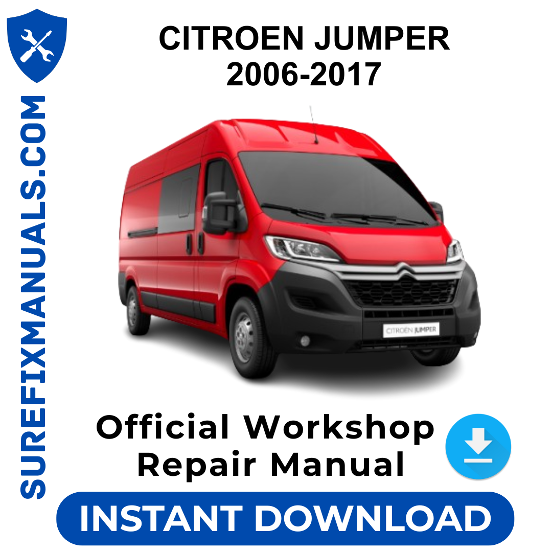 CITROEN JUMPER 2006-2017 Official Workshop Repair Manual