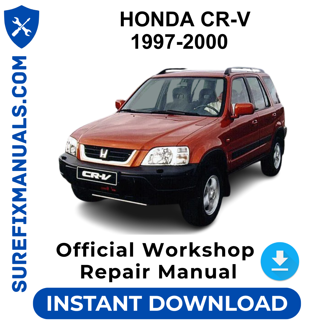 HONDA CR-V 1997-2000 Official Workshop Repair Manual