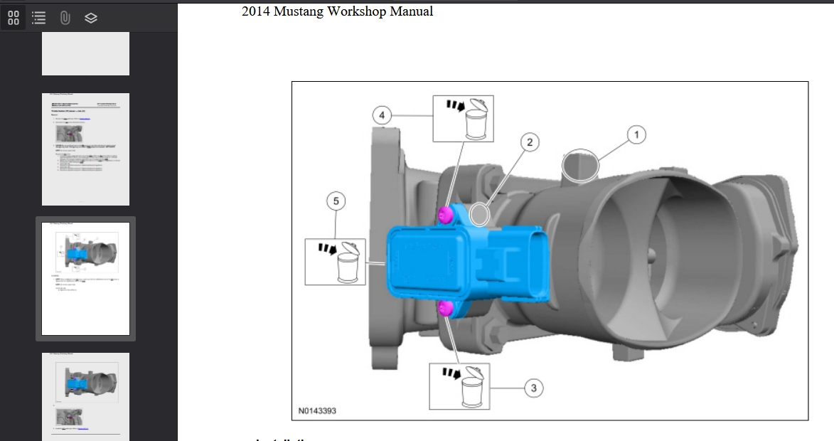 Ford Mustang 2005-2014 Official Workshop Repair Manual