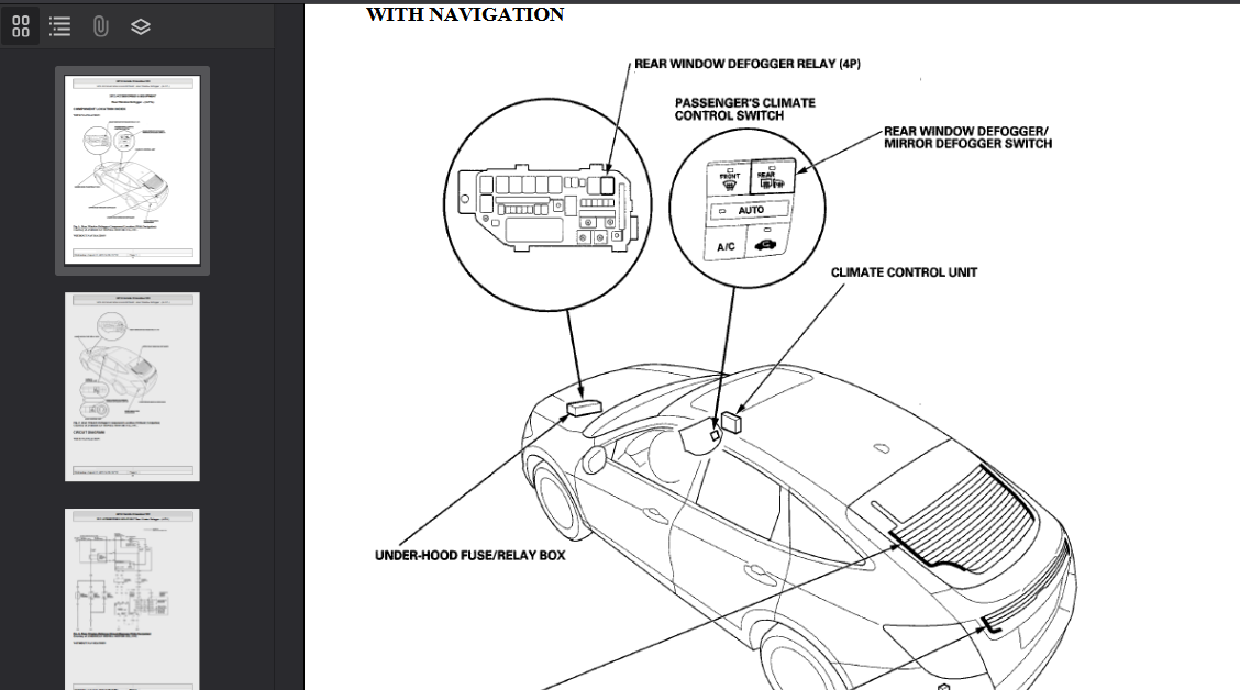 HONDA Crosstour 2012 Official Workshop Repair Manual