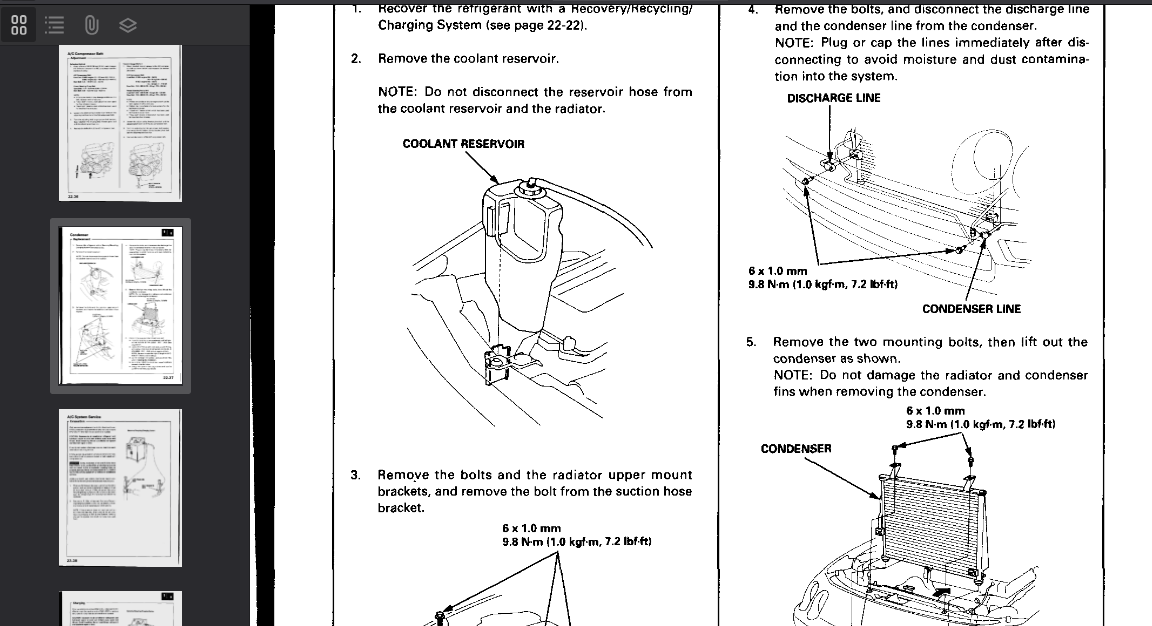 Honda Integra DC2 DC4 DB7 DB8 1994-2001 Official Workshop Repair Manual