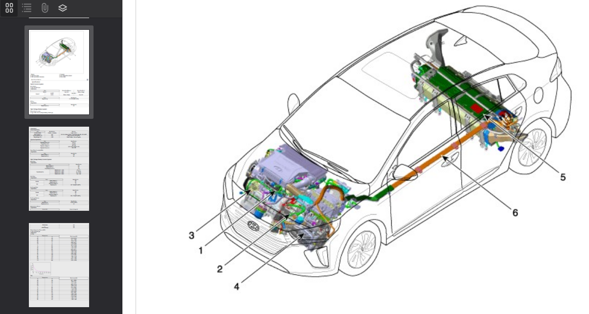 HYUNDAI Ioniq 2016 Official Workshop Repair Manual