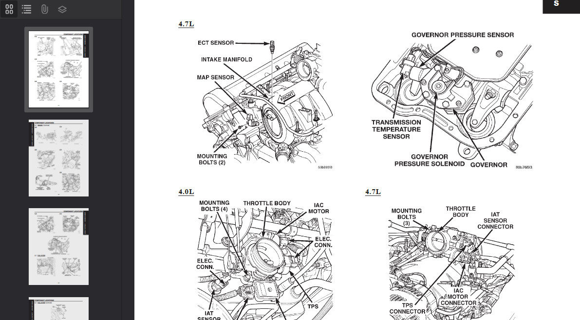 JEEP Grand Cherokee WG 2002 Official Workshop Repair Manual