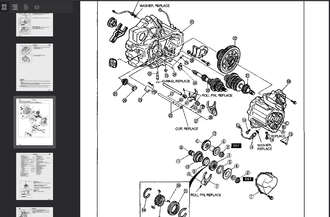 Mazda MX3 Eunos 30X EC 1992-1998 Official Workshop Repair Manual