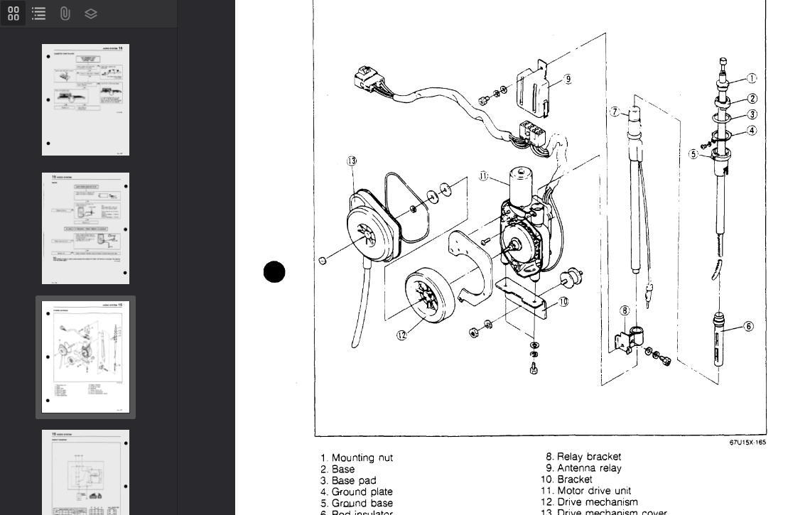 Mazda RX7 FC 1986-1988 Official Workshop Repair Manual