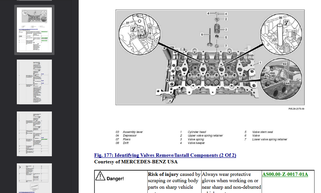 Mercedes Benz SLK Class R172 2011-2019 Official Workshop Repair Manual