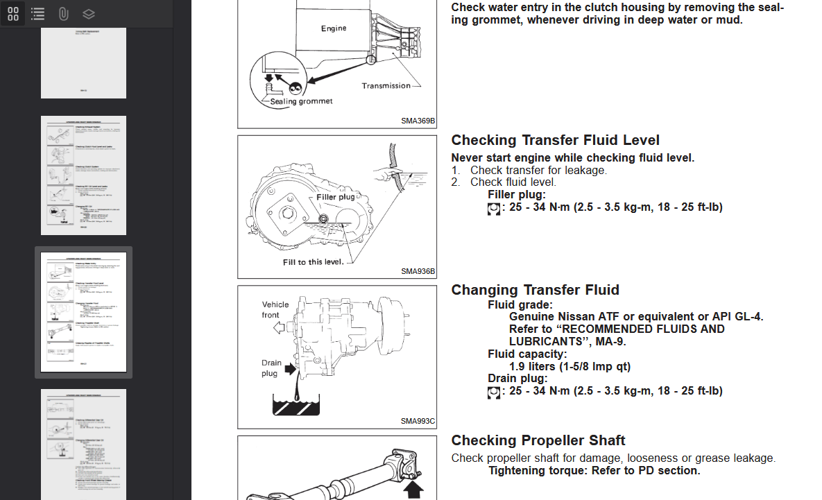 Nissan Patrol Y61 GU 1997-2010 Official Workshop Repair Manual