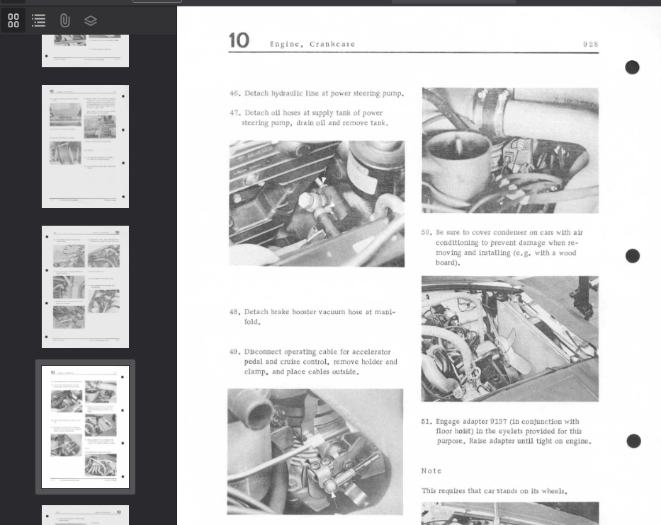 Porsche 928 S S4 GT GTS 1987-1995 Official Workshop Repair Manual