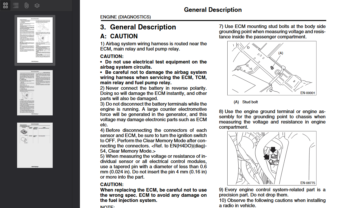 Subaru Forester 2009-2013 Official Workshop Repair Manual