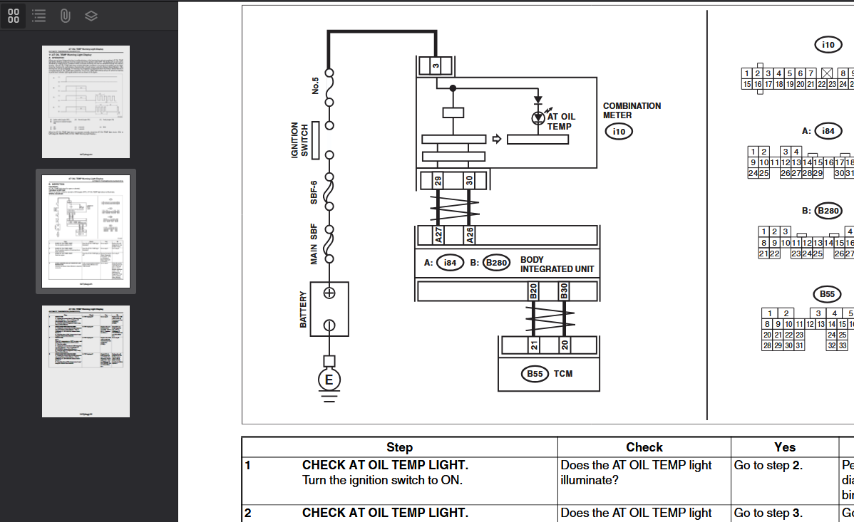 Subaru Tribeca 2006-2014 Official Workshop Repair Manual