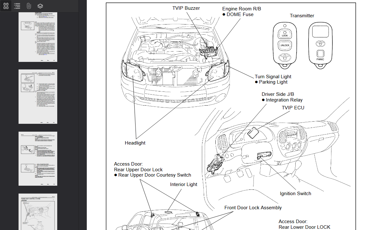 TOYOTA Tundra 2006 Official Workshop Repair Manual