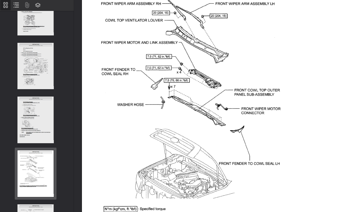 TOYOTA Tundra 2009 Official Workshop Repair Manual