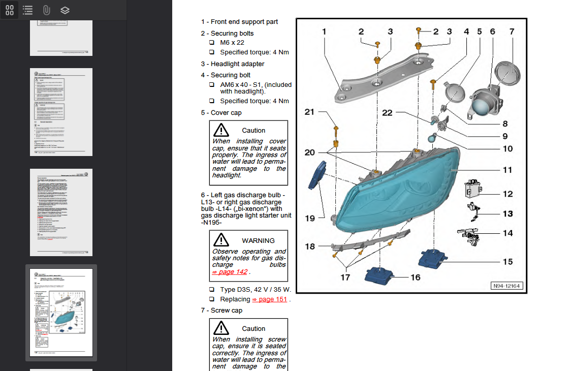 VOLKSWAGEN Touran 2003-2015 Official Workshop Repair Manual