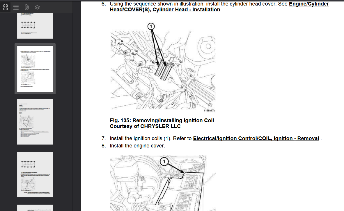 Dodge Challenger 2011-2014 Official Workshop Repair Manual