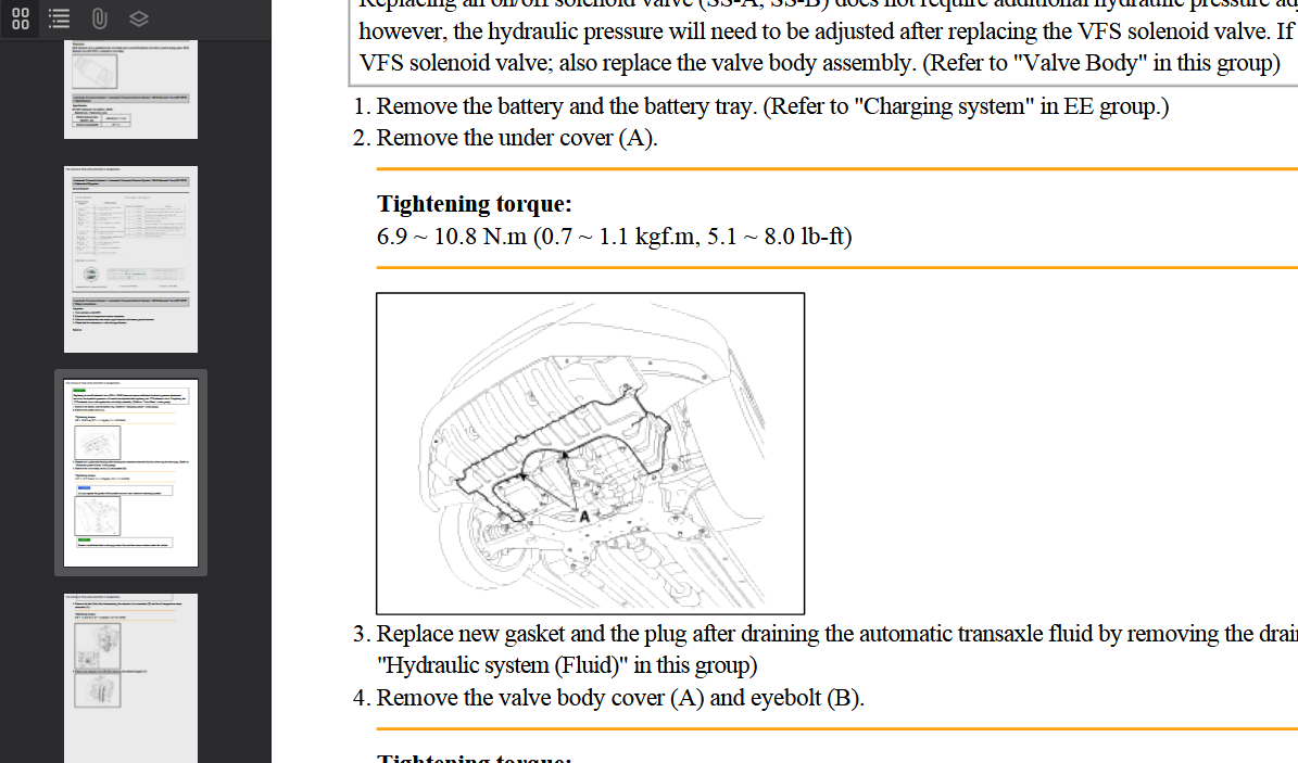 Hyundai Elantra MD UD 2010-2015 Official Workshop Repair Manual