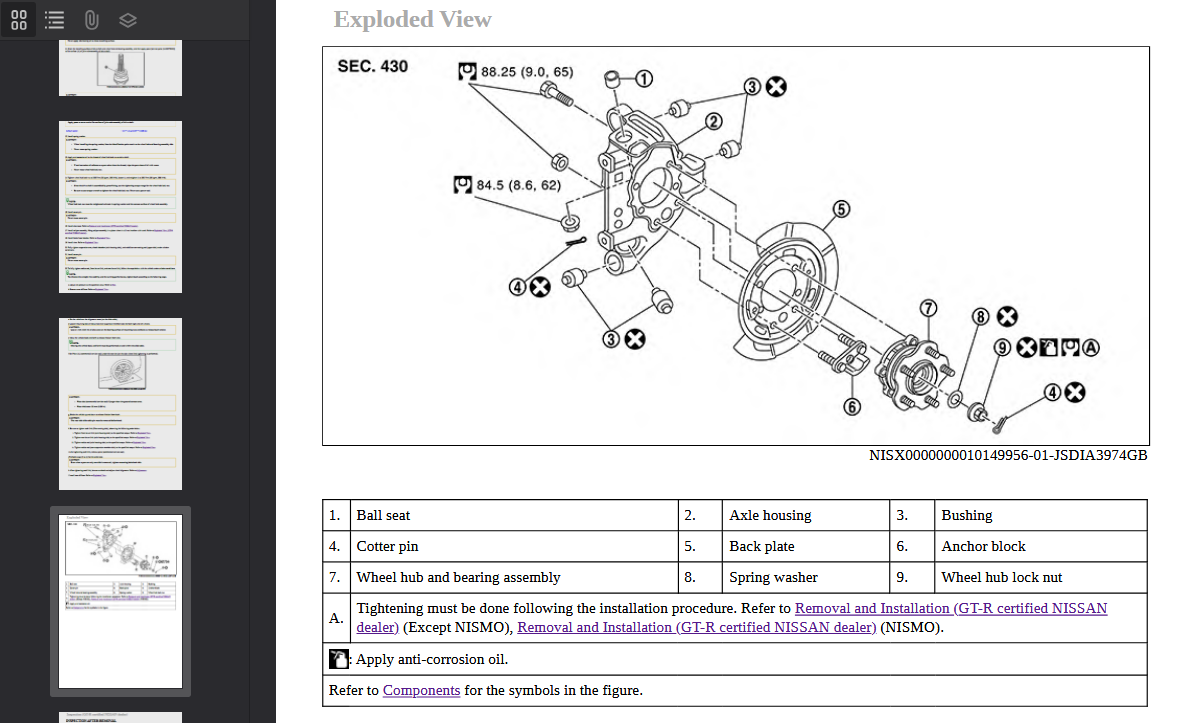 Nissan GTR 2015 Official Workshop Repair Manual