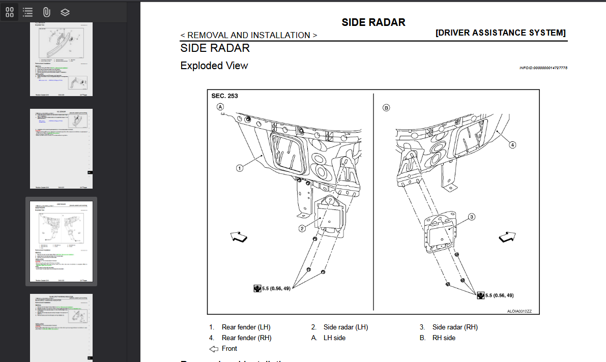 Nissan Rogue T32 2017 Official Workshop Repair Manual