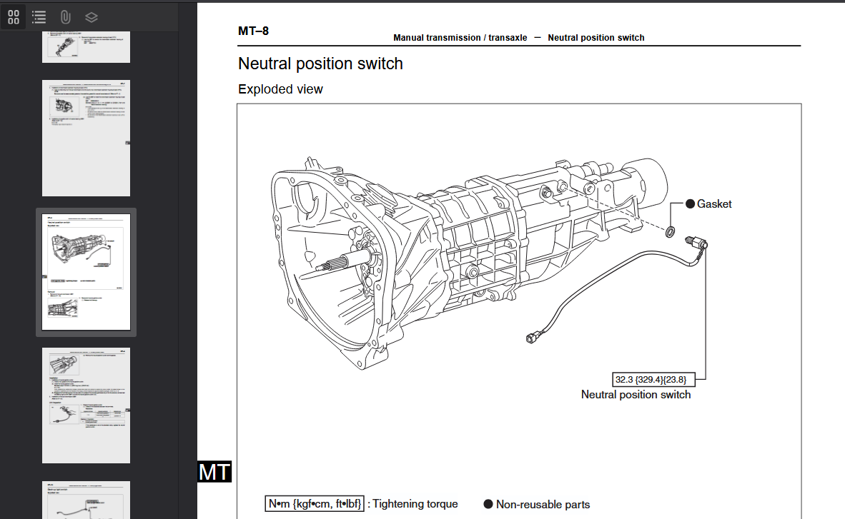 Subaru BRZ 2018 Official Workshop Repair Manual