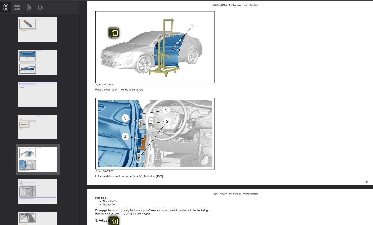 Citroen C5 2007-2017 Official Workshop Repair Manual