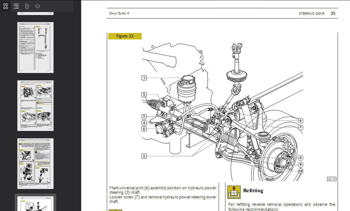 Iveco Daily Euro 4 2006-2010 Official Workshop Repair Manual
