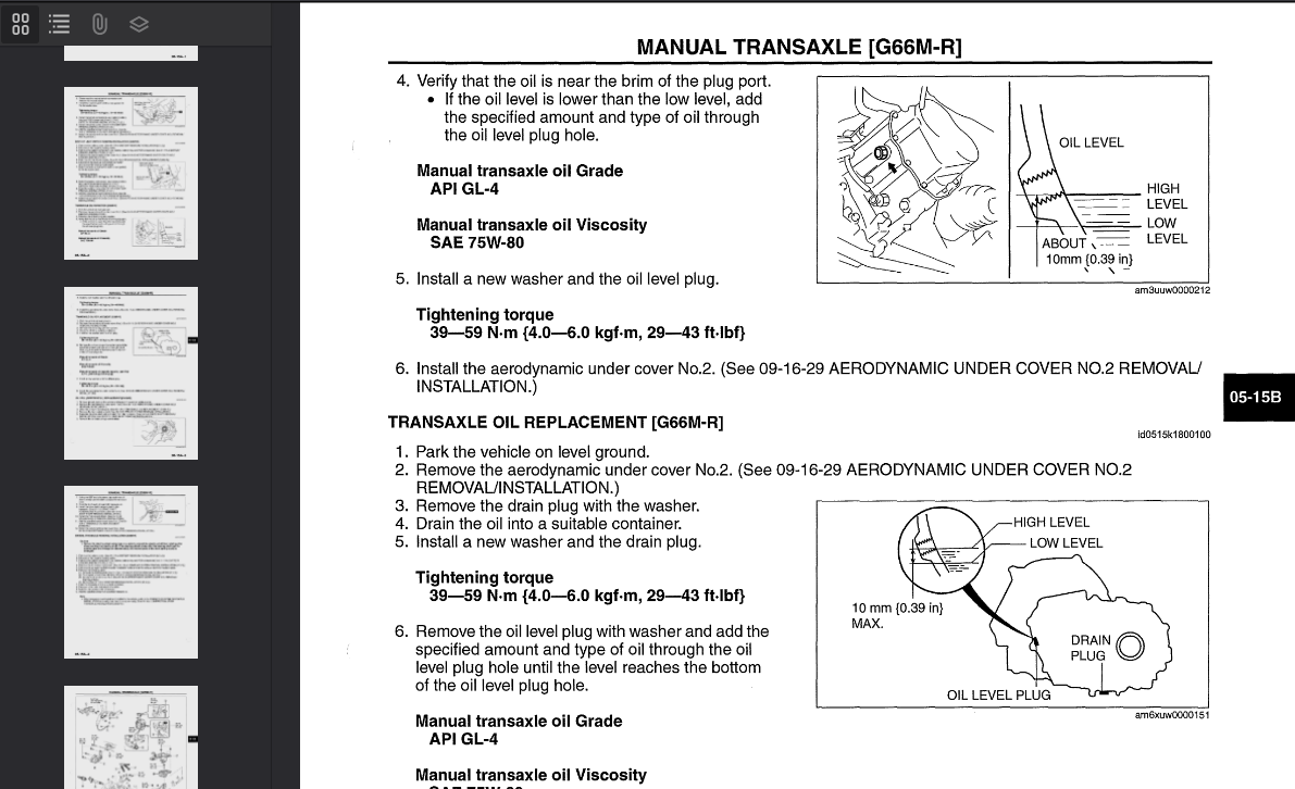 Mazda 3 BL 2008-2013 Official Workshop Repair Manual
