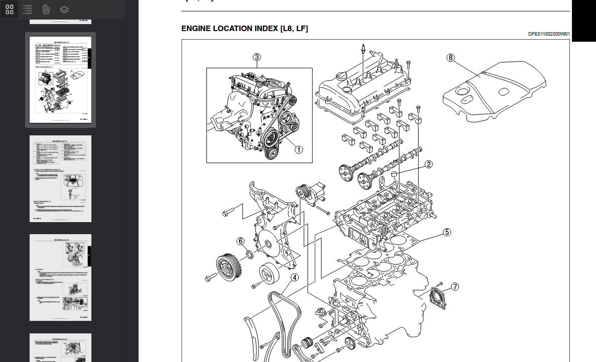 Mazda 6 GH1 2007-2012 Official Workshop Repair Manual