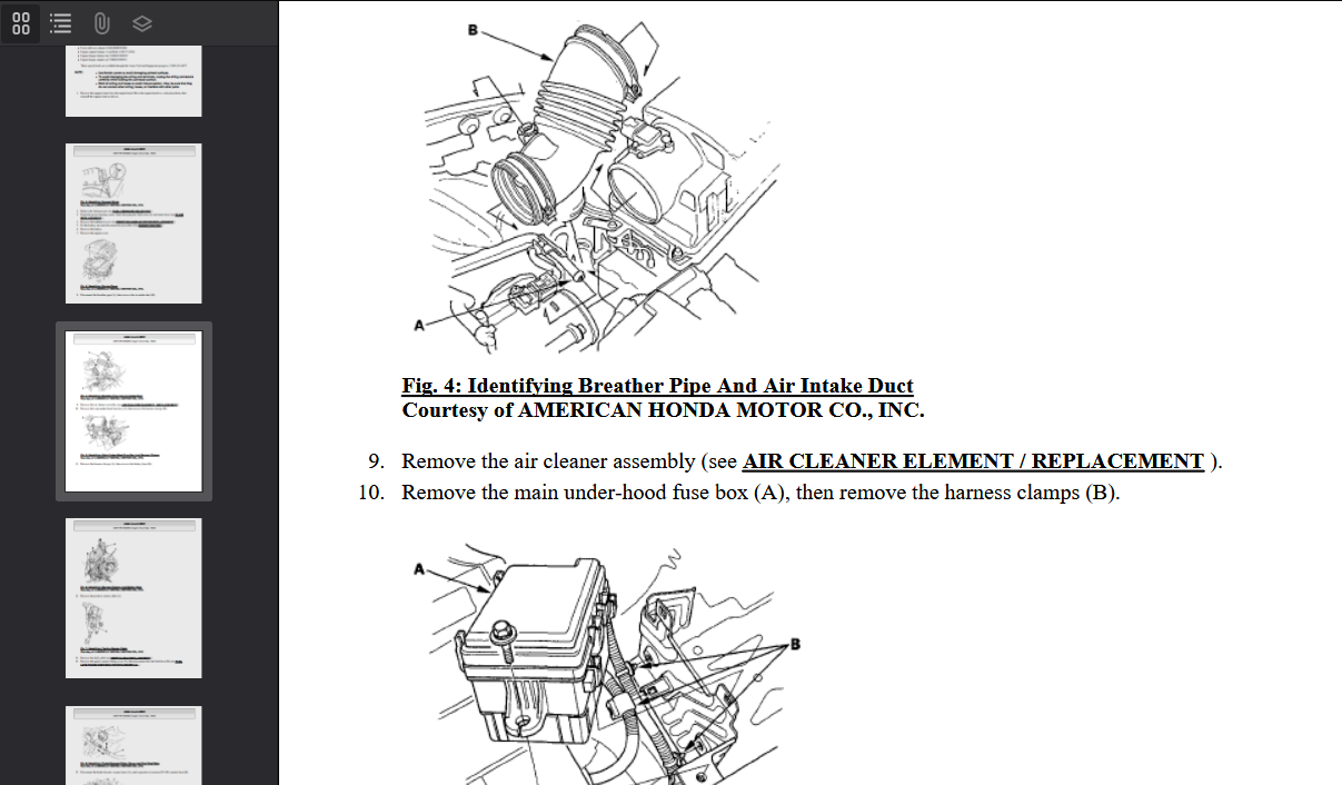 Acura MDX 2007-2009 Official Workshop Repair Manual