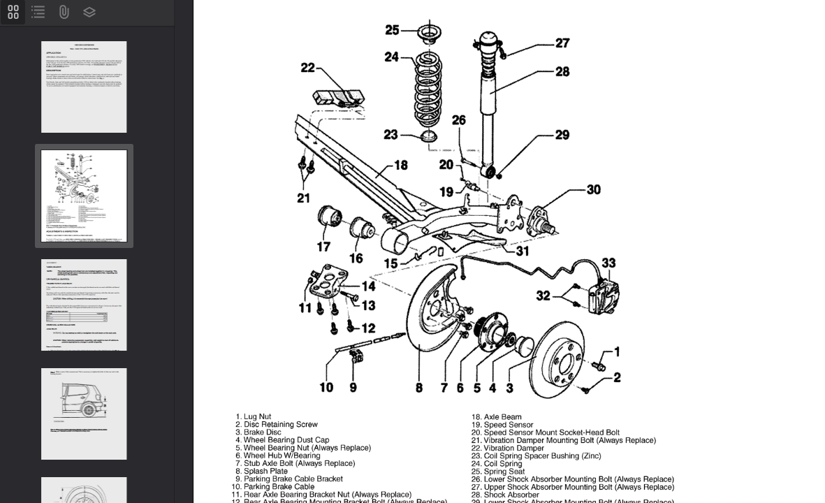 Volkswagen New Beetle 1998-2008 Official Workshop Repair Manual