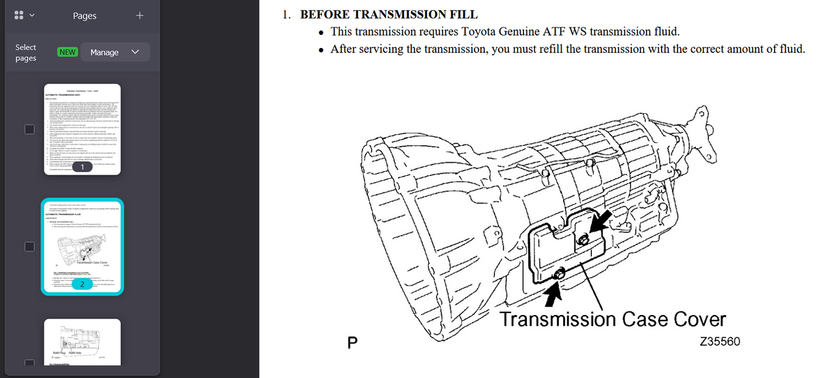 Lexus LS430 2003-2006 Official Workshop Repair Manual