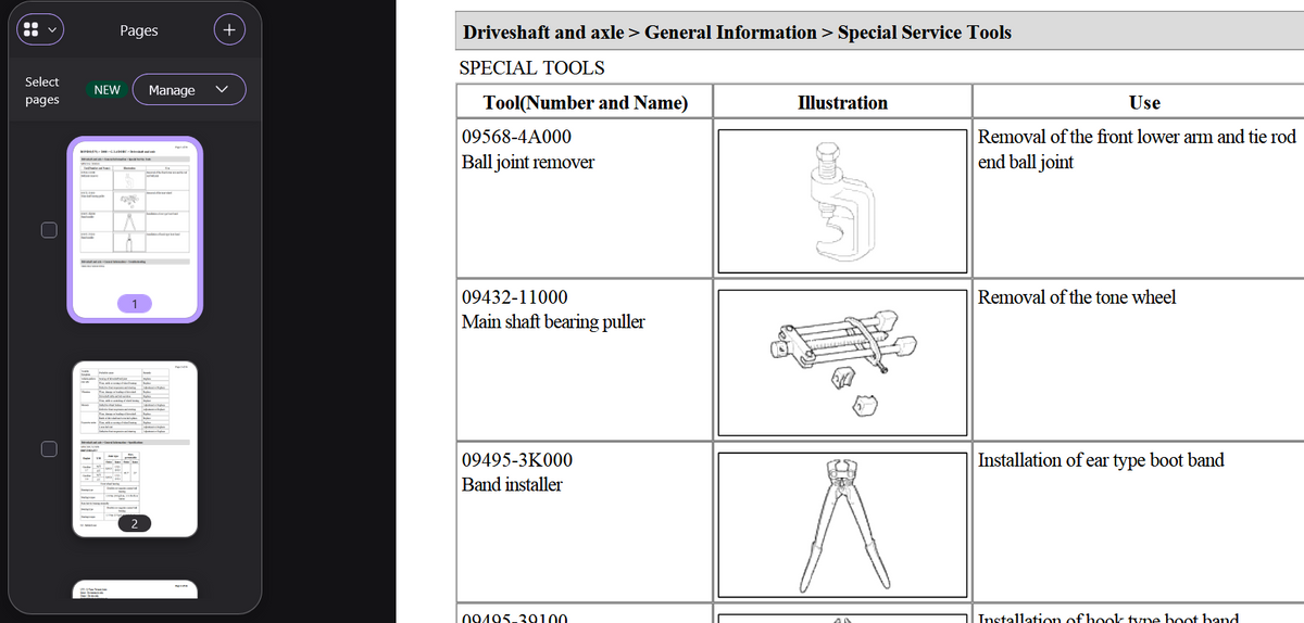 Kia Carens Rondo UN 2006-2013 Official Workshop Repair Manual