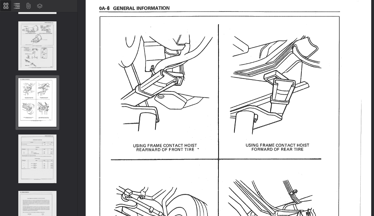 Chevrolet Camaro 1982-1992 Official Workshop Repair Manual