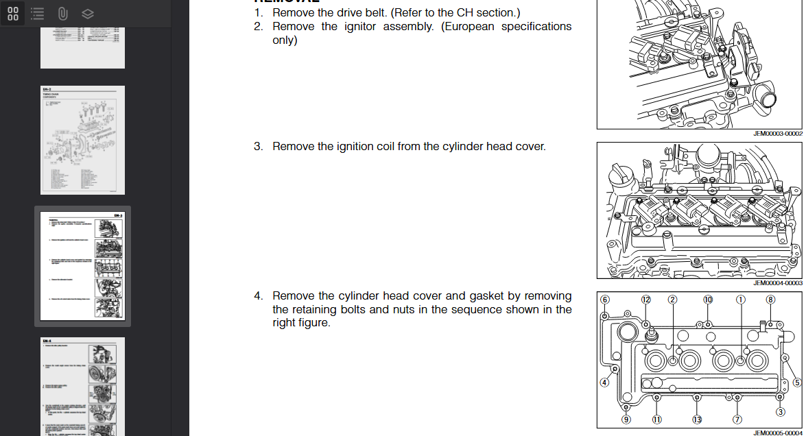 Daihatsu Terios J200 F700 2006-2018 Official Workshop Repair Manual