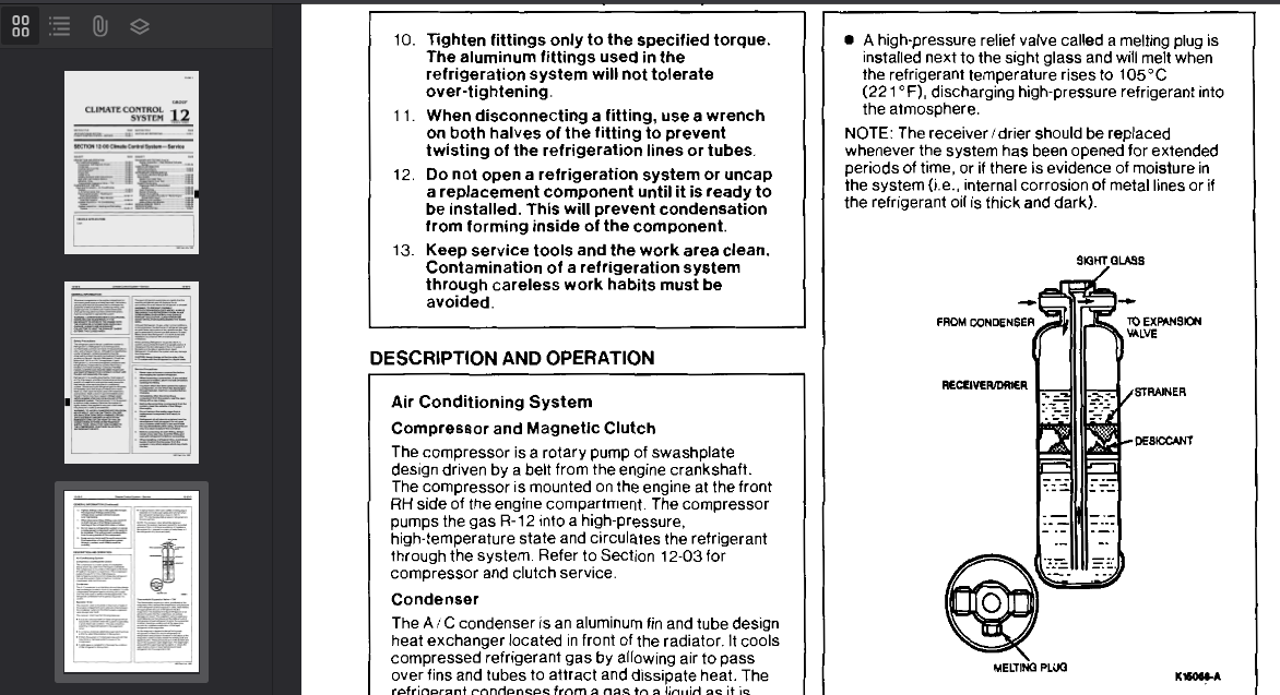 Ford Capri SA 1989-1994 Official Workshop Repair Manual