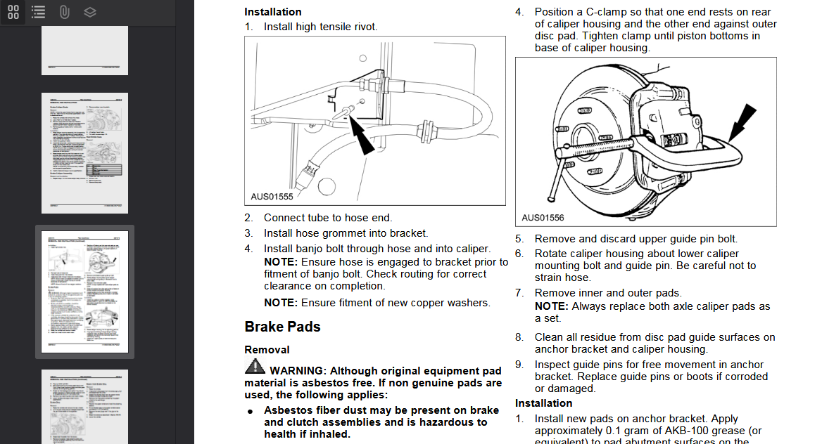 Ford Falcon BA 2002-2005 Official Workshop Repair Manual