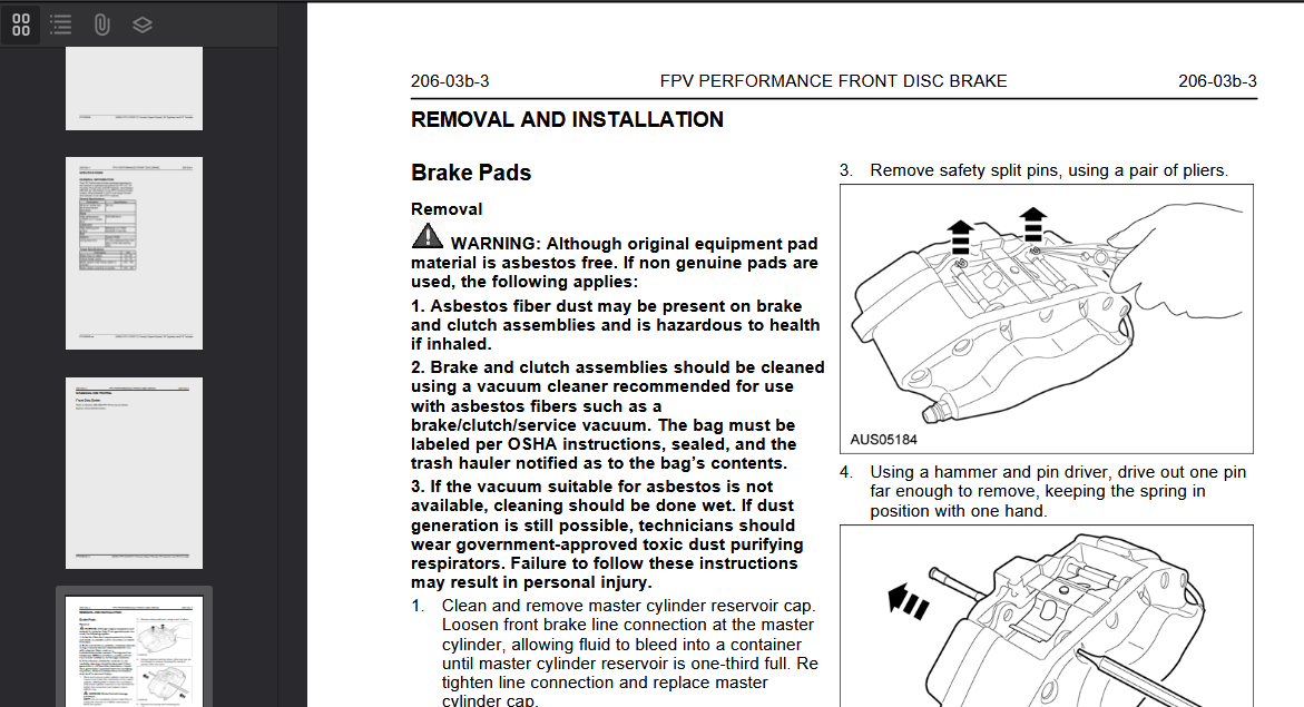 Ford Falcon BF 2005-2010 Official Workshop Repair Manual