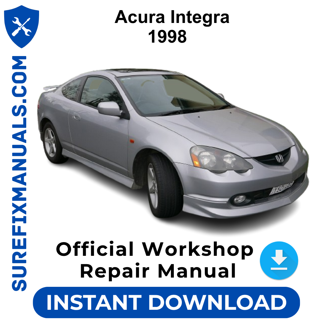 Acura Integra 1998 Official Workshop Repair Manual