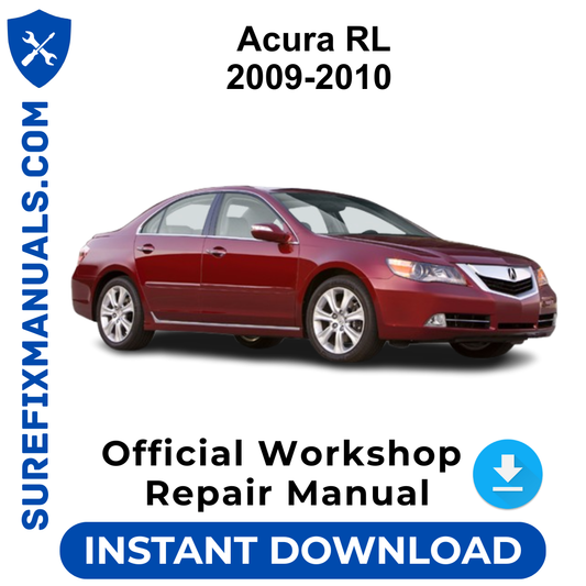 Acura RL 2009-2010 Official Workshop Repair Manual