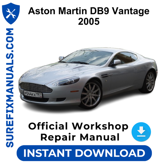 Aston Martin DB9 Vantage 2005 Official Workshop Repair Manual