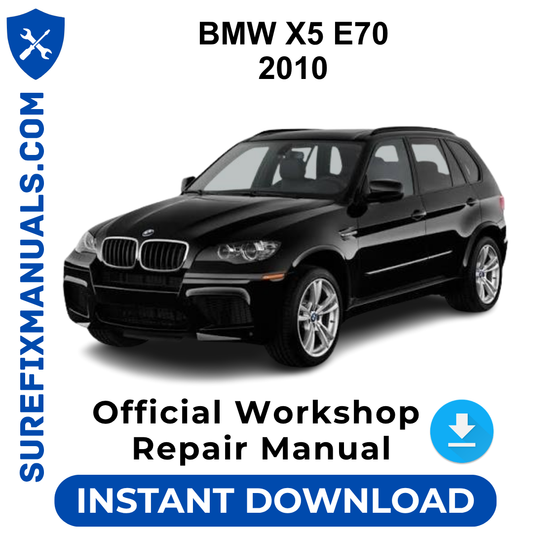 BMW X5 E70 2010 Official Workshop Repair Manual