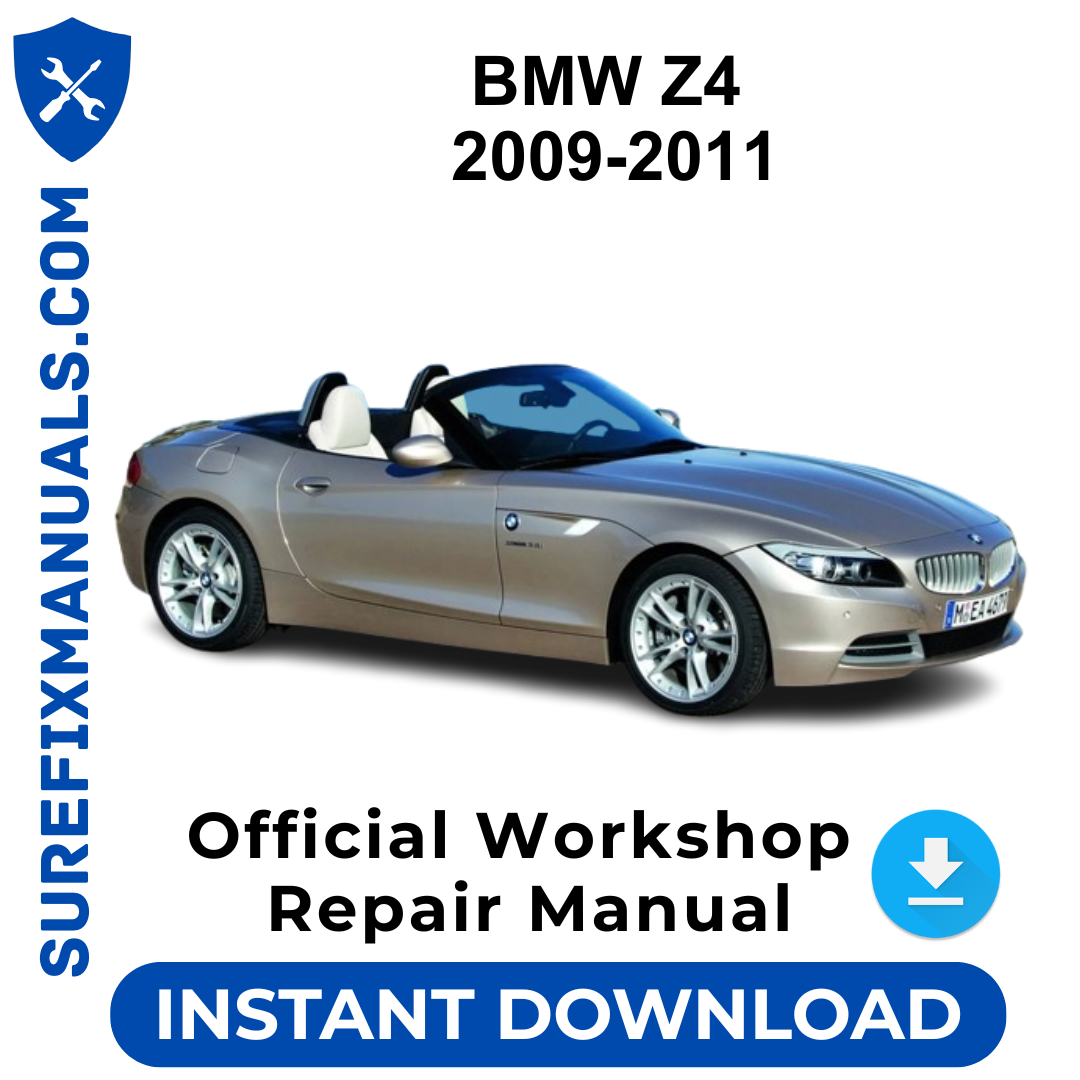 BMW Z4 2009-2011 Official Workshop Repair Manual