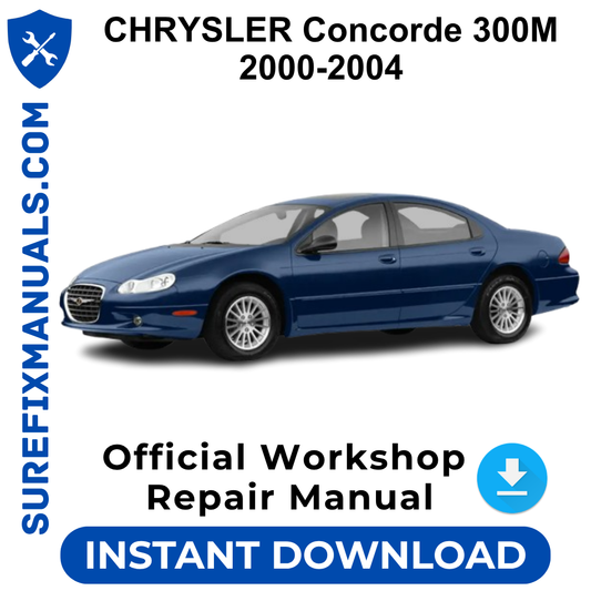CHRYSLER Concorde 300M 2000-2004 Official Workshop Repair Manual