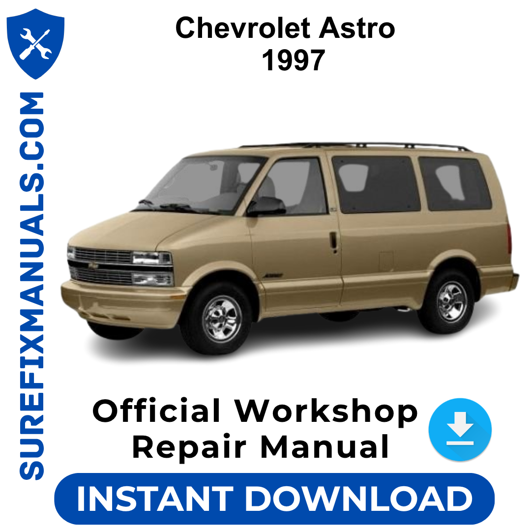 Chevrolet Astro 1997 Official Workshop Repair Manual