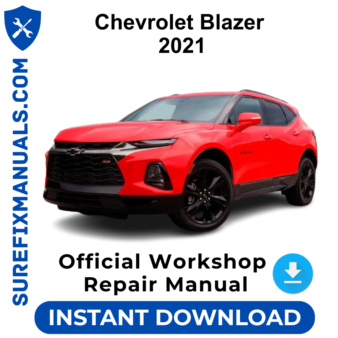 Chevrolet Blazer 2021 Official Workshop Repair Manual