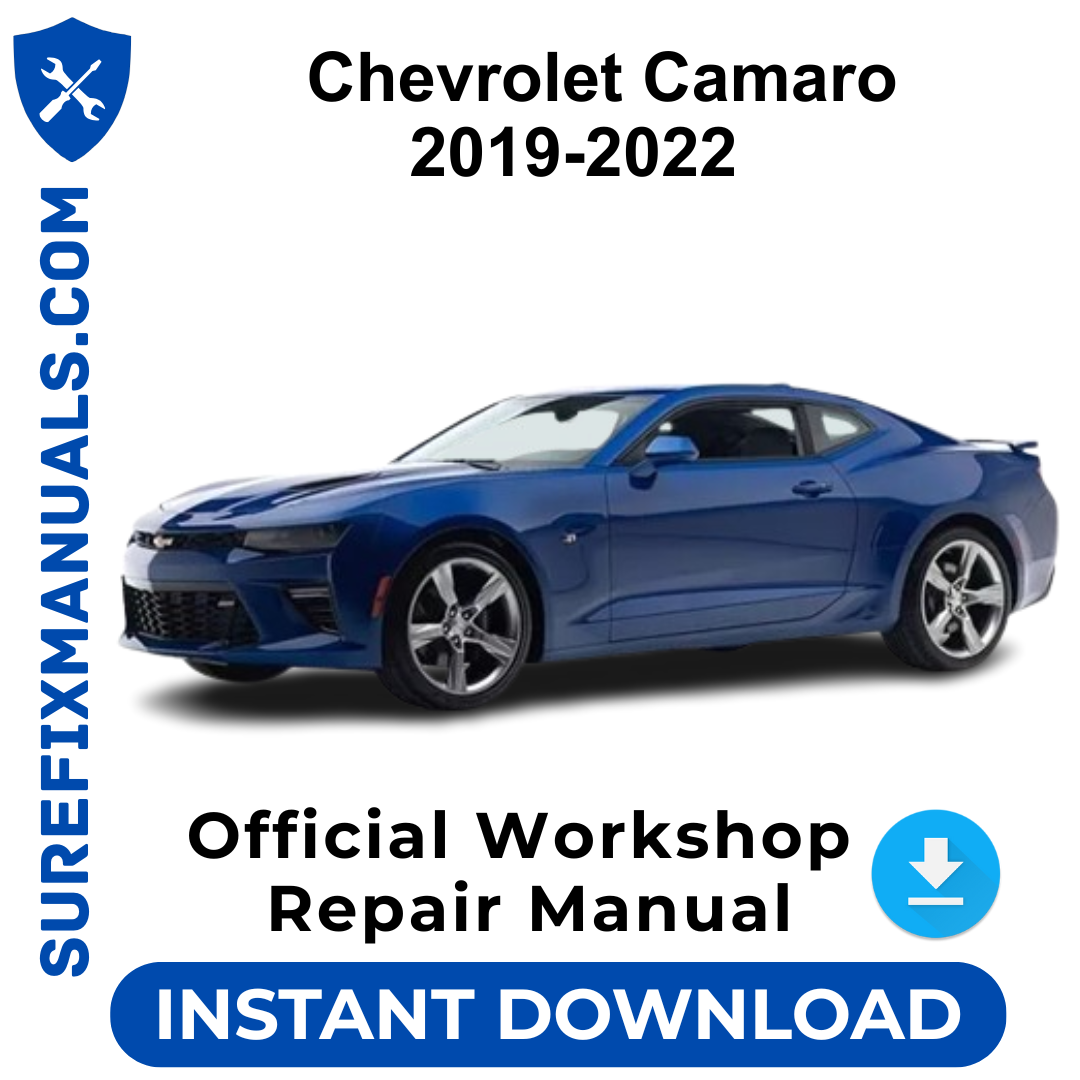 Chevrolet Camaro 2019-2022 Official Workshop Repair Manual