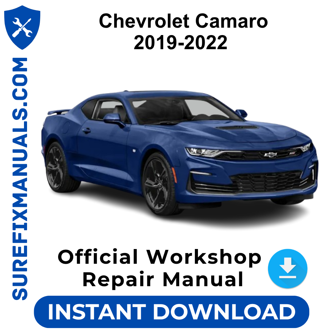 Chevrolet Camaro 2019-2022 Official Workshop Repair Manual