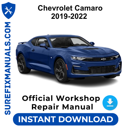Chevrolet Camaro 2019-2022 Official Workshop Repair Manual