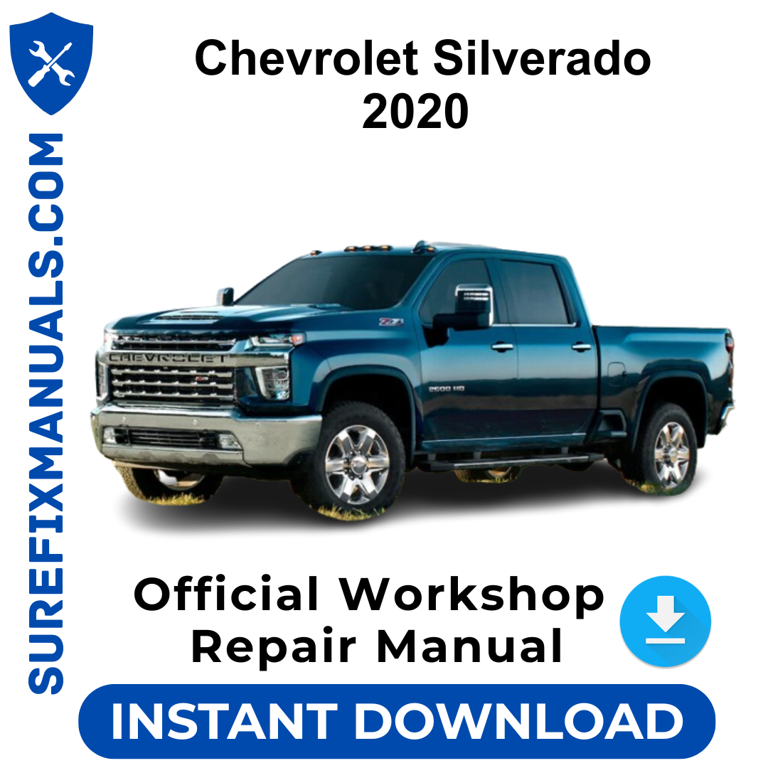Chevrolet Silverado 2020 Official Workshop Repair Manual