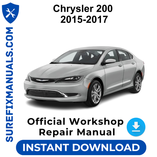 Chrysler 200 2015-2017 Official Workshop Repair Manual
