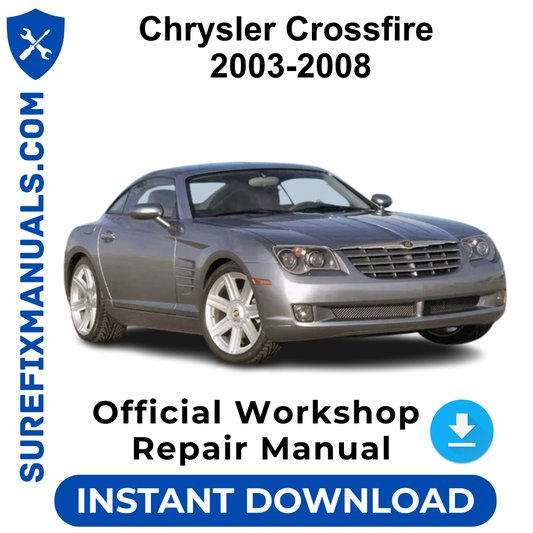 Chrysler Crossfire 2003-2008 Official Workshop Repair Manual